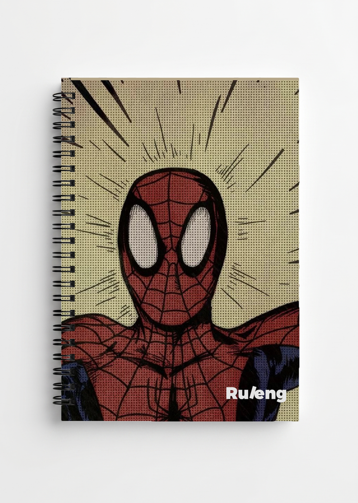 Spider Hero Notebook